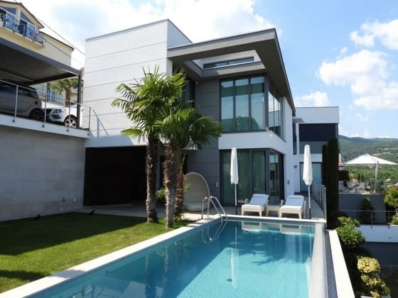 Luxury villa with beautiful sea views, swimming pool in Lovr, picture 13