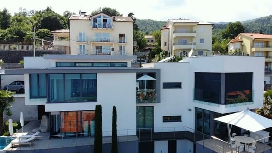 Luxury villa with beautiful sea views, swimming pool in Lovr, picture 11
