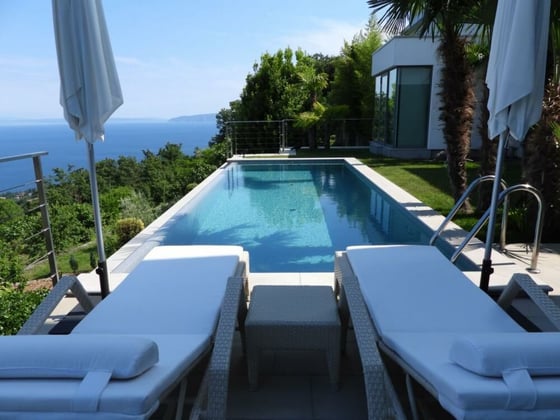 Luxury villa with beautiful sea views, swimming pool in Lovr, picture 24