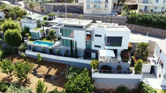 Luxury villa with beautiful sea views, swimming pool in Lovr, picture 6