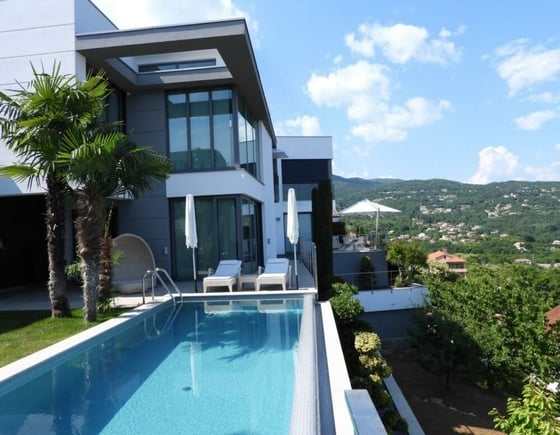 Luxury villa with beautiful sea views, swimming pool in Lovr, picture 23