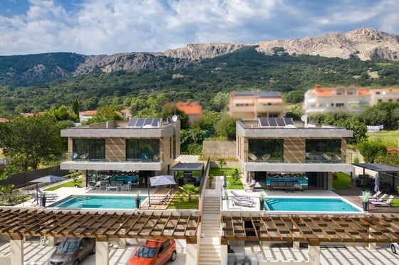 Urban villa in loft style with swimming pool in Baska on Krk, picture 1