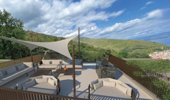 Astonishing modern architecture villa in Mošćenice, Mošćenič, picture 13