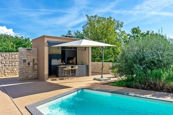 Designer house with swimming pool and wellness in Umag area, picture 6