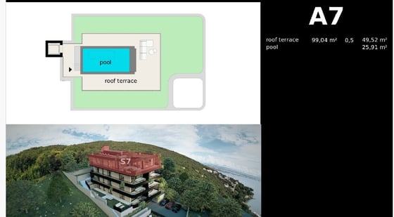 New luxury penthouse in Icici with rooftop terrace and priva, picture 14