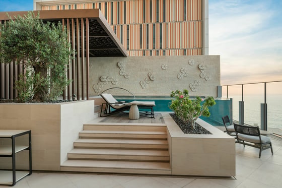 2BR Skycourt Duplex | Private Pool | Sea View, picture 5