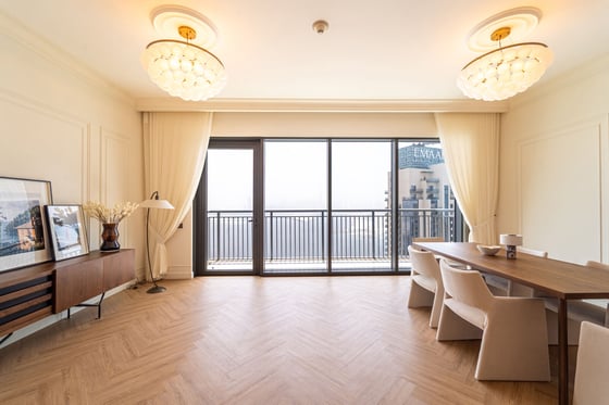 Vacant | Upgraded 3BR | Water & Burj View, picture 7