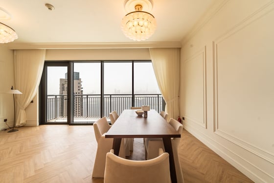 Vacant | Upgraded 3BR | Water & Burj View, picture 14