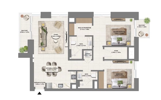Park View | Branded Residences | Large Layout, picture 11