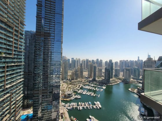 Fully Furnished I High Floor I Marina View, picture 1