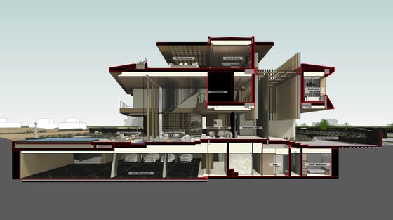 Huge Shell and Core Villa on Golf Course with Skyline View, picture 9
