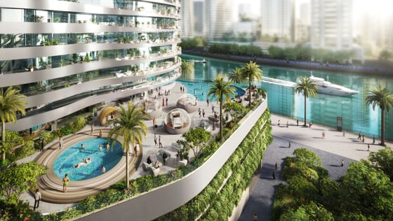 Elegant Waterfront Living | Canal & Skyline Views, picture 8