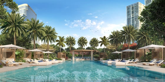 Grand Three-Bedroom Residence at 619 Brickell, picture 16