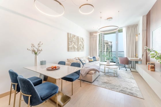 Fully Upgraded | Partial Sea View | 2BR + Maid’s, picture 2