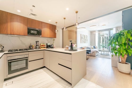 Fully Upgraded | Partial Sea View | 2BR + Maid’s, picture 6