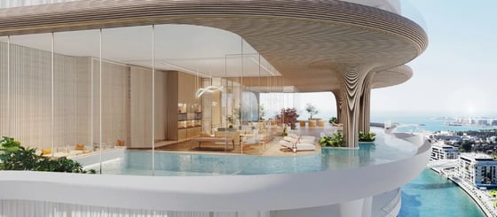 An opulent 6-bedroom sky mansion penthouse in Al Wasl, picture 12