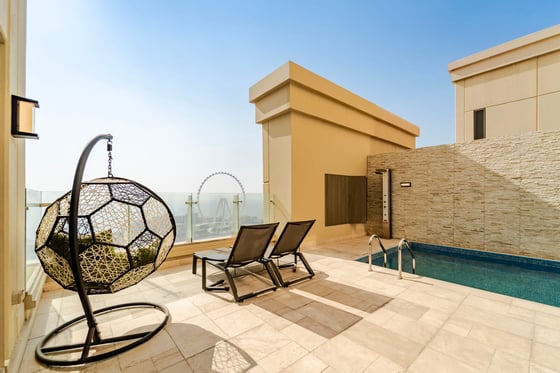 Sea & Ain Dubai View | Fully Furnished | Penthouse, picture 12