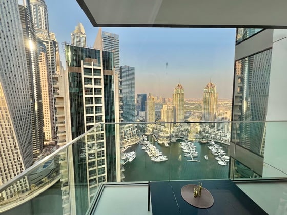Marina view | High floor | Turn key | Partial upgrades, picture 12
