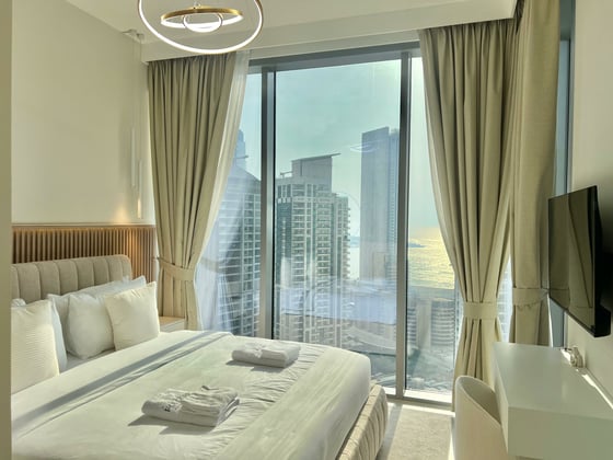 Marina view | High floor | Turn key | Partial upgrades, picture 7