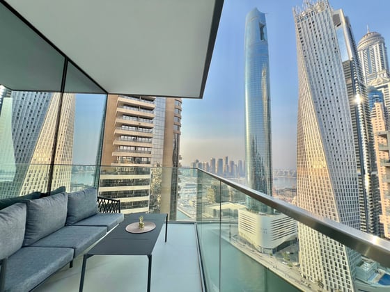 Marina view | High floor | Turn key | Partial upgrades, picture 13