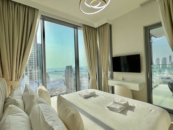 Marina view | High floor | Turn key | Partial upgrades, picture 6