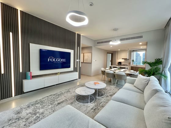 Marina view | High floor | Turn key | Partial upgrades, picture 1