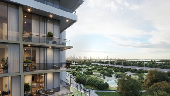 Rare 3-bed duplex with golf and city views in Ras Al Khor, picture 8