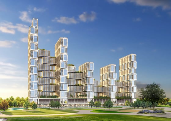 Rare 3-bed duplex with golf and city views in Ras Al Khor, picture 2