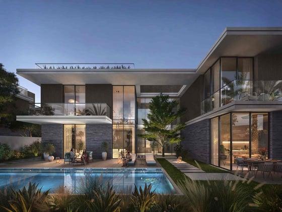 Corner Villa | Park & Global Village View, picture 1