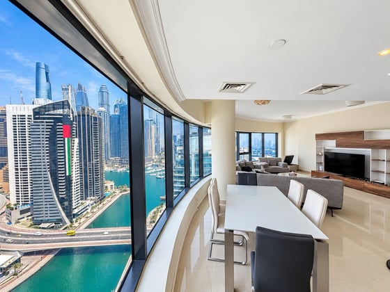 PANORAMIC FULL MARINA VIEW | FULLY FURNISHED, picture 1
