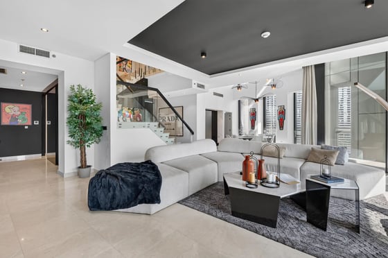 A vibrant 5-bed skyline penthouse at Burj Vista Tower 2, picture 3