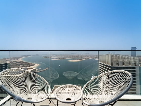 High Floor I Palm View I Fully Furnished, picture 2