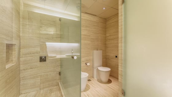 Skyscraper apartment in Downtown with full fountain view, picture 10