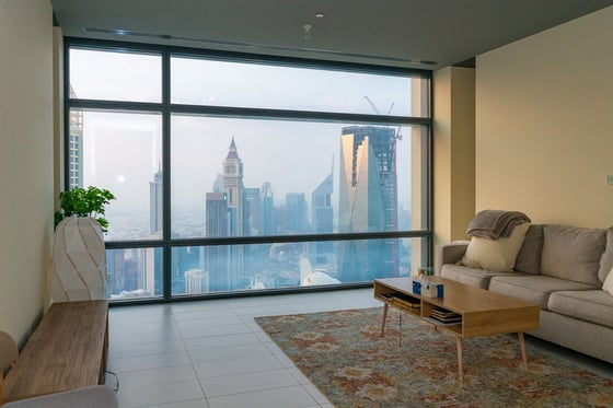 Modern 1 Bed | High Floor |Stunning DIFC &amp; Sea View, picture 9