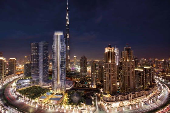3 Bedroom with Fountain &amp; Burj Khalifa Views, picture 11
