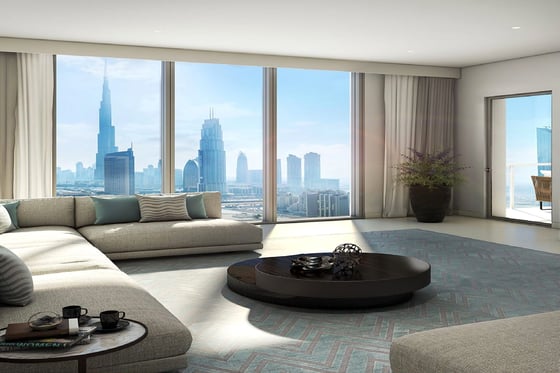 Burj Khalifa view luxury apartment in Downtown Dubai, picture 4