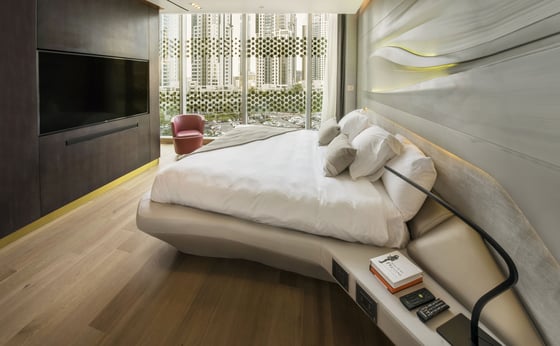 Burj Khalifa view luxury serviced apartment in Downtown Dubai, picture 11
