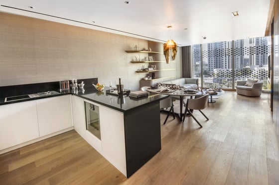 Burj Khalifa view luxury serviced apartment in Downtown Dubai, picture 7