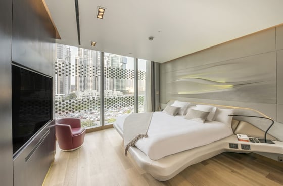 Burj Khalifa view luxury serviced apartment in Downtown Dubai, picture 10