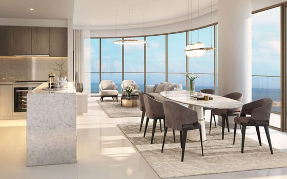 Waterfront luxury apartment in designer Dubai Harbour residence, picture 1