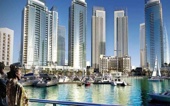 Luxury apartment with Burj Khalifa view in Dubai Creek Harbour, picture 5