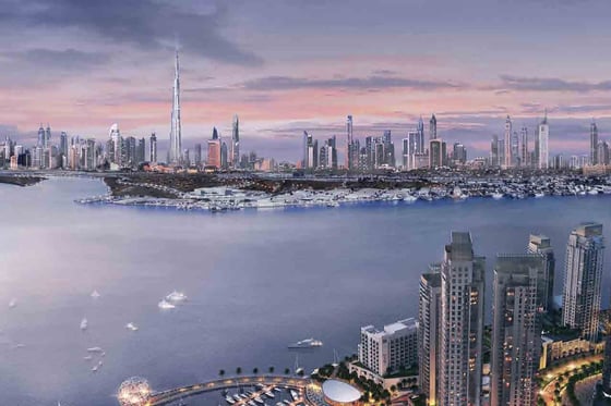 Luxury apartment with Burj Khalifa view in Dubai Creek Harbour, picture 7