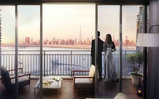 Luxury apartment with Burj Khalifa view in Dubai Creek Harbour, picture 9