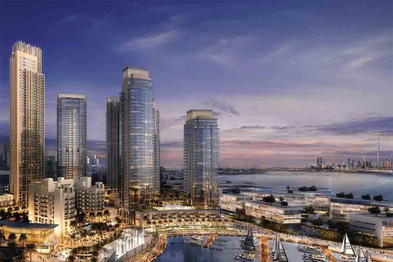 Luxury apartment with Burj Khalifa view in Dubai Creek Harbour, picture 6