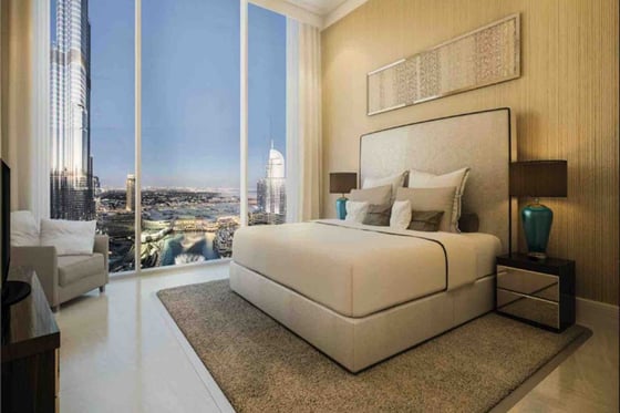 Skyline views apartment in luxury Downtown Dubai residence, picture 6