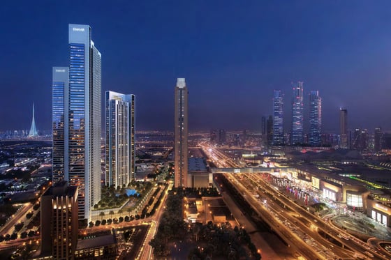 Burj Khalifa view luxury apartment in Downtown Dubai, picture 1