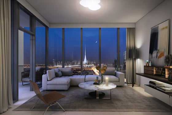 Burj Khalifa view luxury apartment in Downtown Dubai, picture 8
