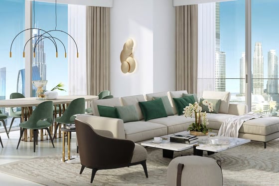 Chic, corner apartment in Opera District of Downtown Dubai., picture 1