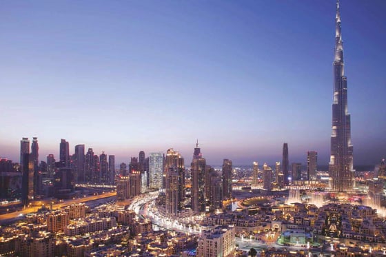 Old Town views luxury apartment in Downtown Dubai, picture 1