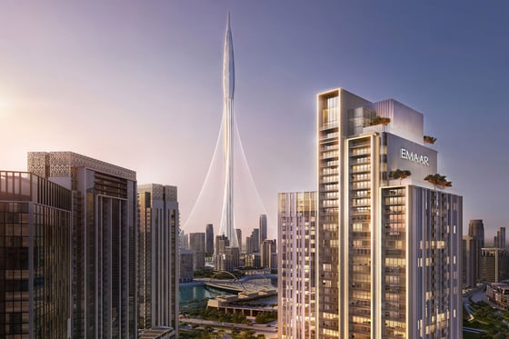 VIP apartment with Burj Khalifa views in Dubai Creek Harbour, picture 1